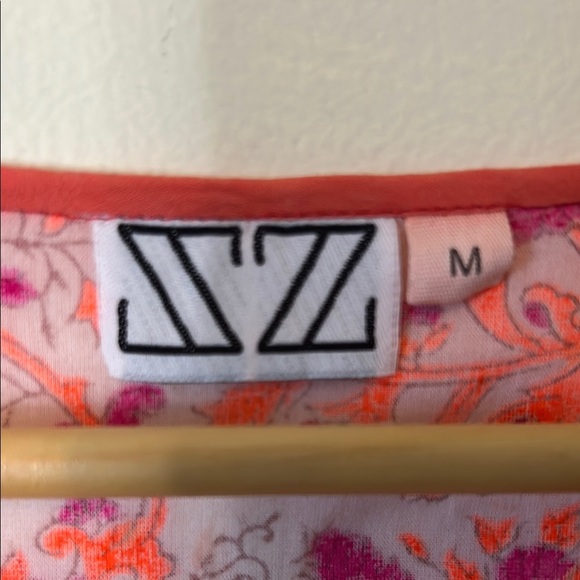 SZ Blockprints Indian Cotton Dress Size M - Picture 2 of 7